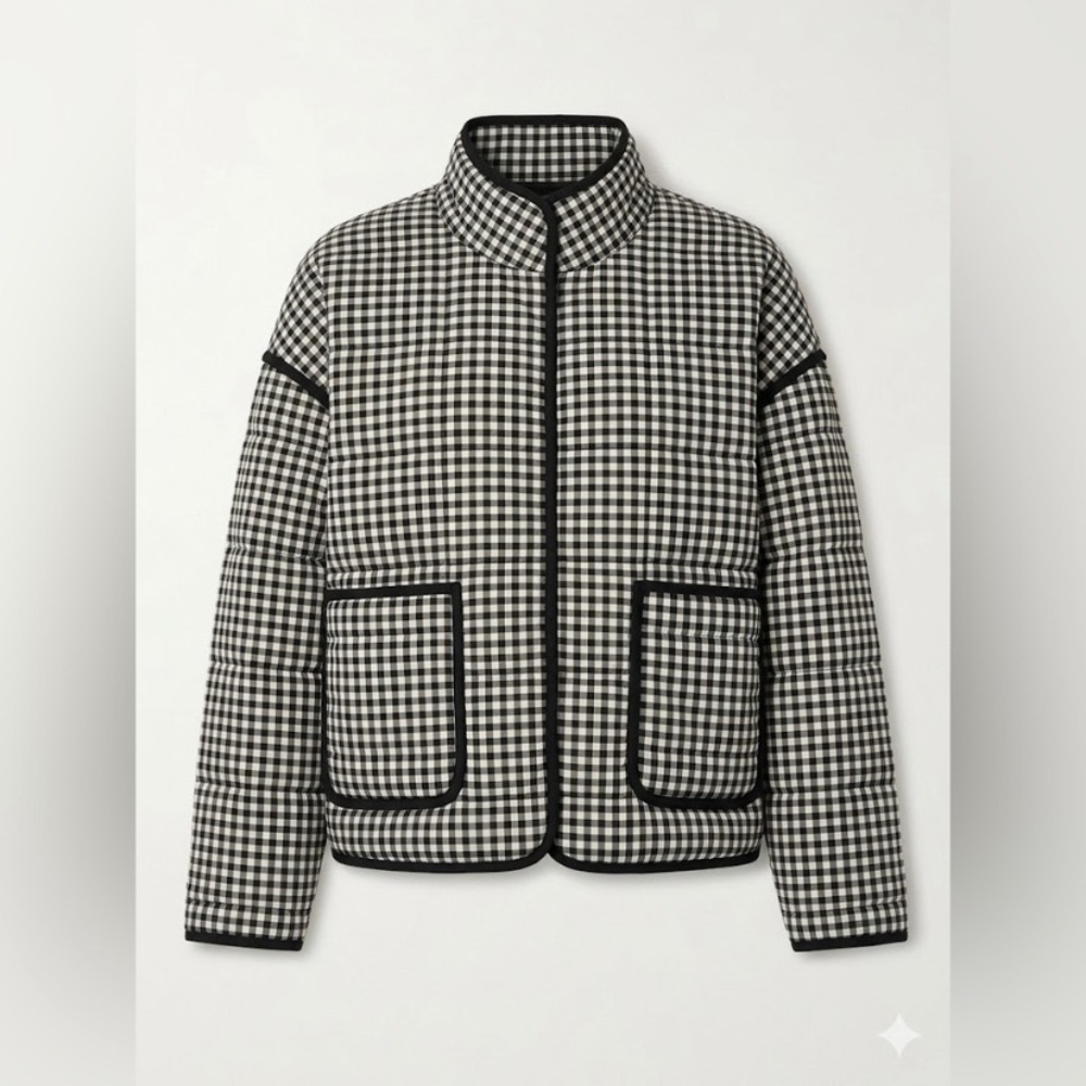 Free People Chloe Gingham Jacket -NWT